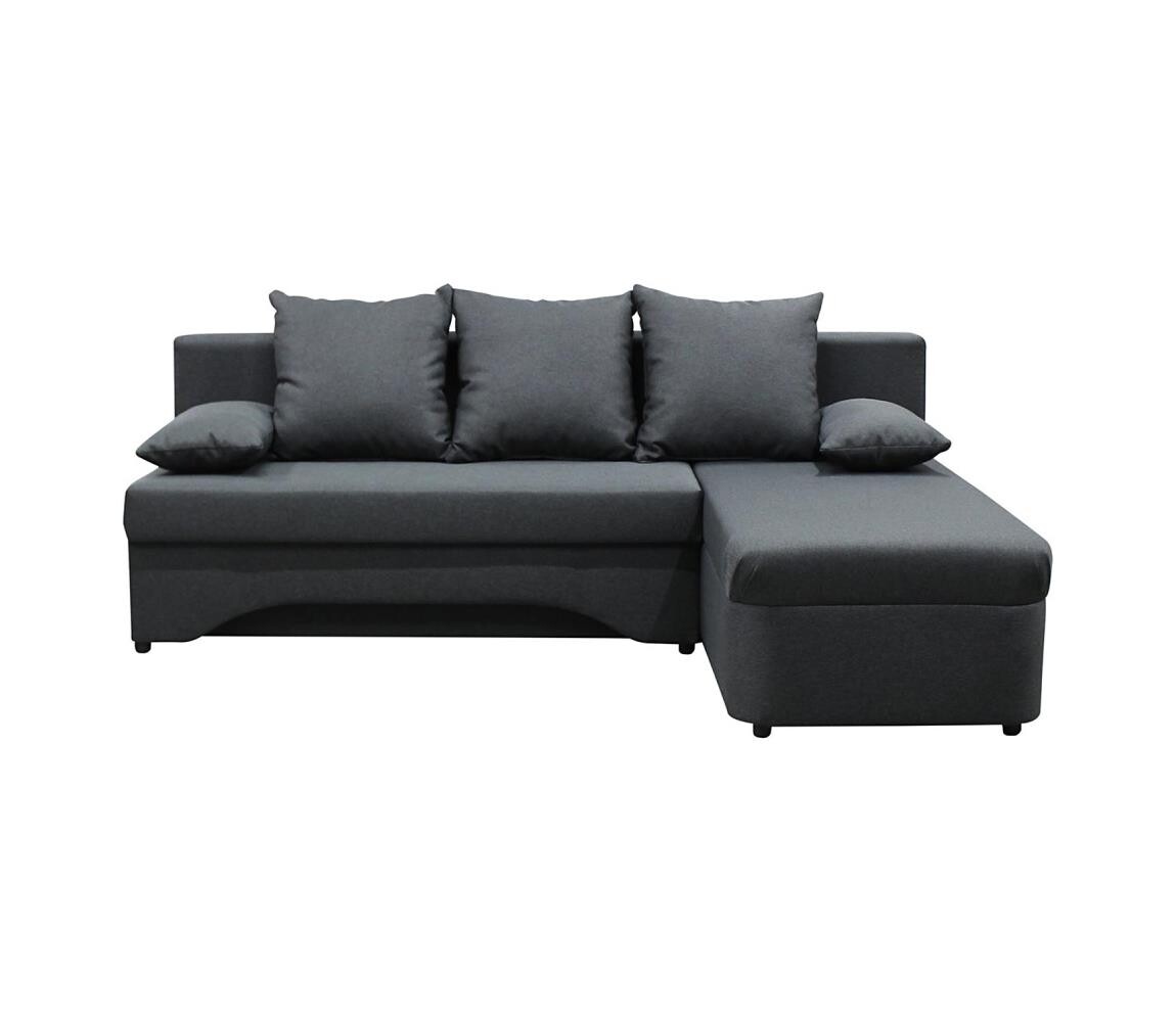 Filex Unive. rozkládací rohová sedací souprava s úlož. prostorem do L ALMEIDA antracit