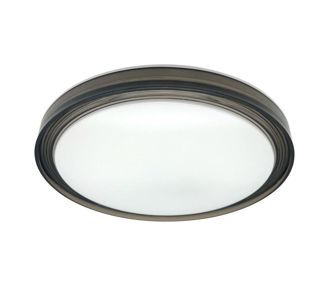 LED Stm koup stropní svítidlo HALINA LED/48W/230V 3000-6000K pr. 38 cm čern + DO