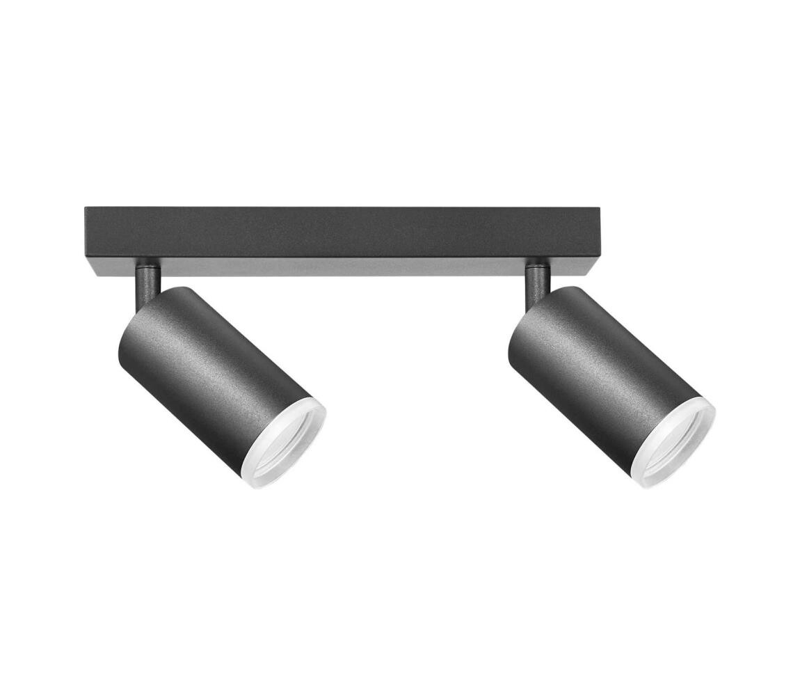 Bodové svítidlo LONDON 2xGU10/10W/230V černá