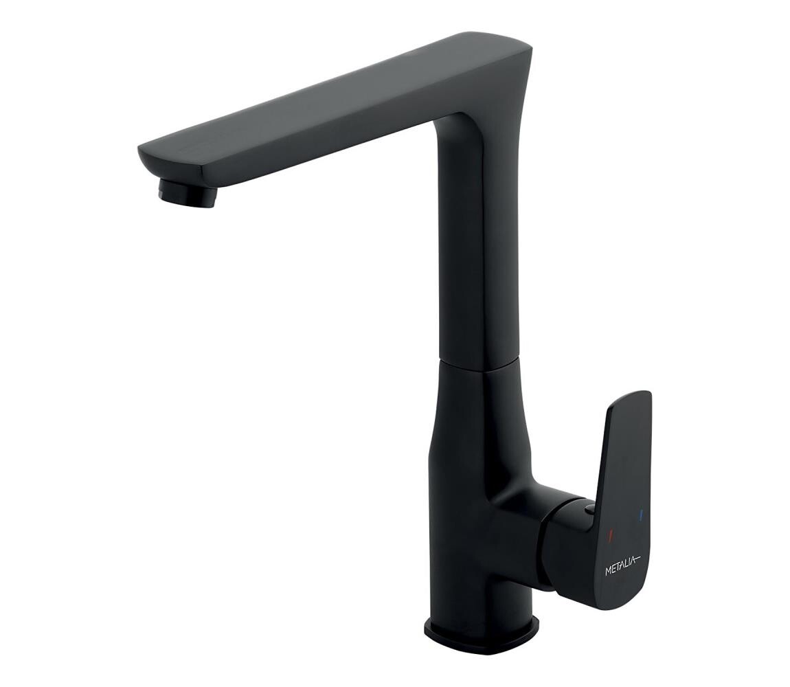 Novaservis Novaservis - Dřezová baterie METALIA matná černá