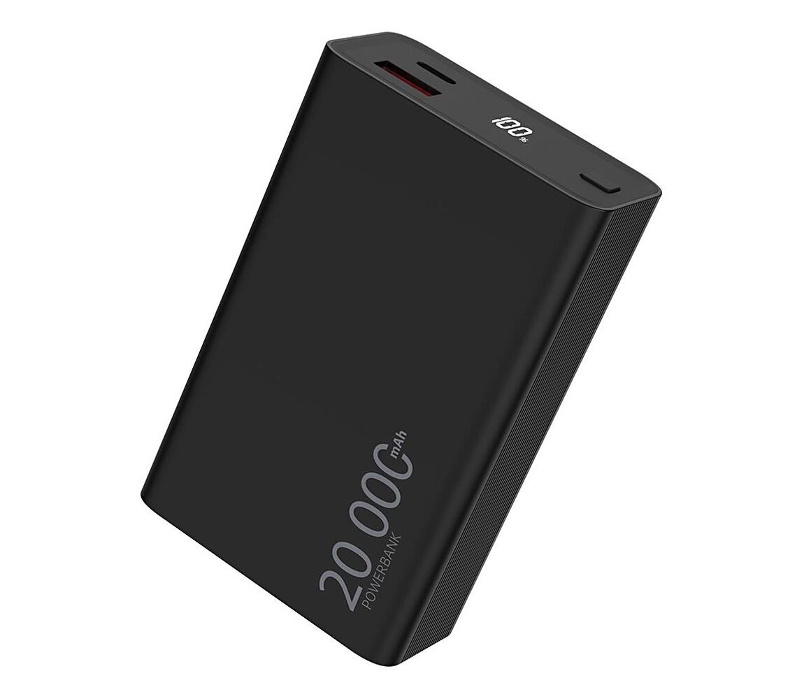 Winner Group Winner Group - Power Bank s displejem 20000 mAh 20W Power Delivery černá