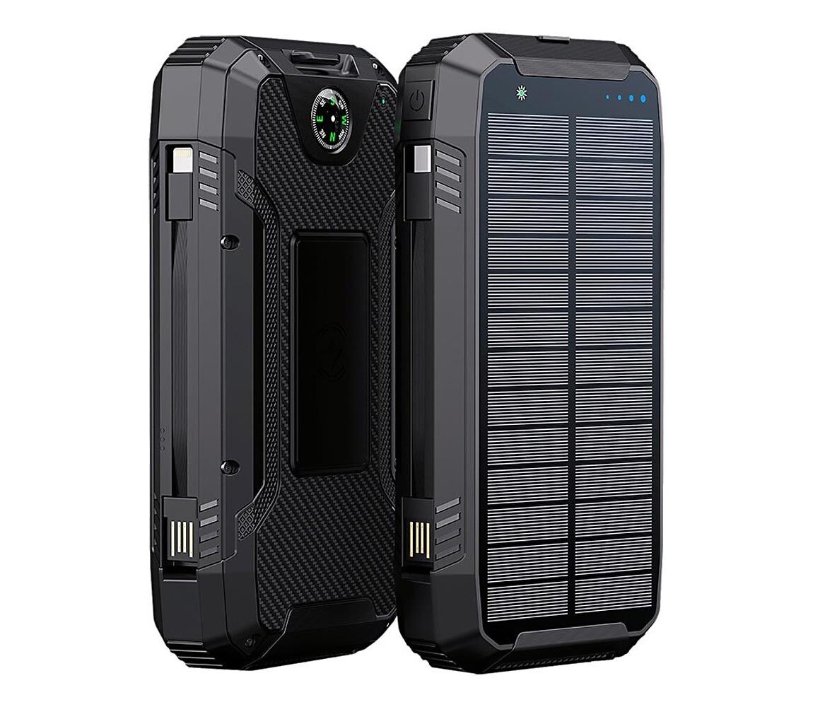 Winner Group Winner Group - Power Bank s bezdr. nabíjením a solárním panelem 20000 mAh 20W PD