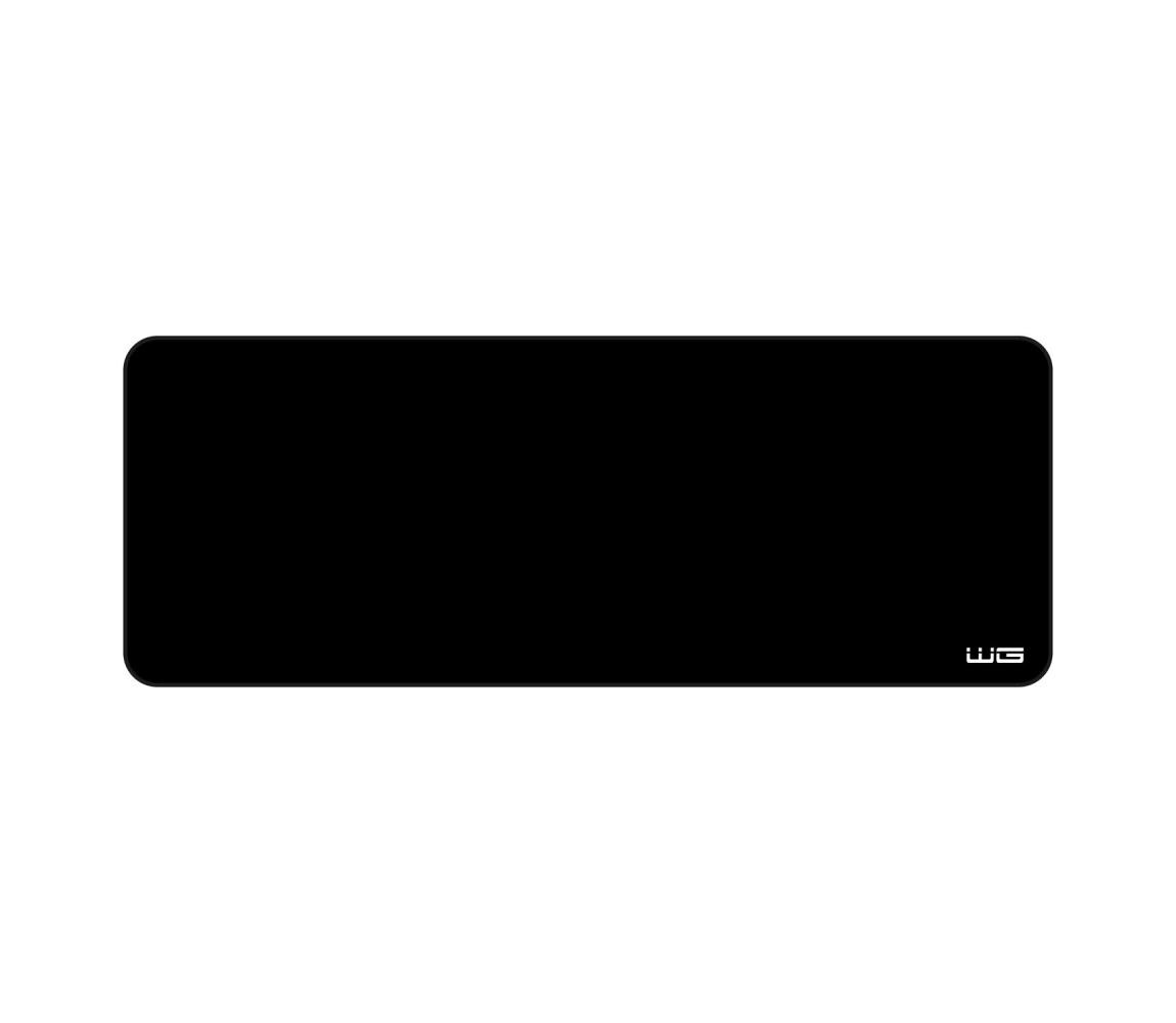 Winner Group Winner Group - Herní podložka pod klávesnici a myš 30x80 cm černá