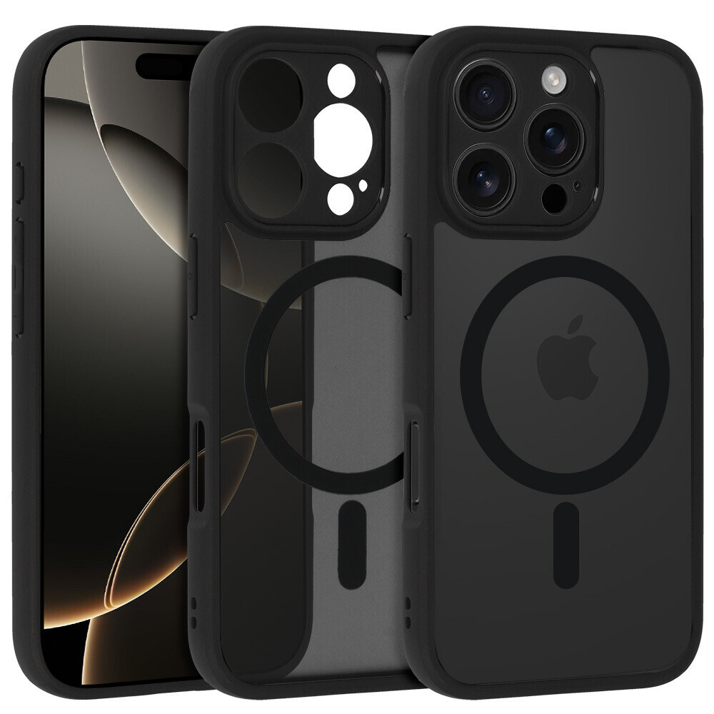 Zadní kryt Full Matte Mag Cover pro Samsung Galaxy S25 black