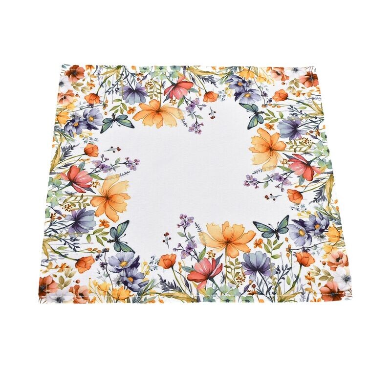 Prostírka celoroční, Barevná louka, 35 x 35 cm