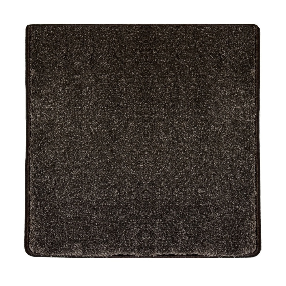 Kusový koberec Laguna LUX čokoláda čtverec, 60x60, hnědá, dětský pokoj, Vopi