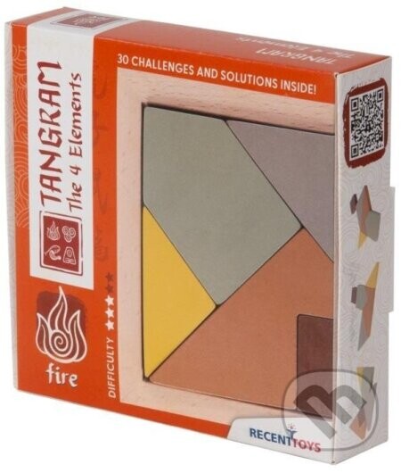 Tangram: 4 Elementy - Oheň - RECENTTOYS