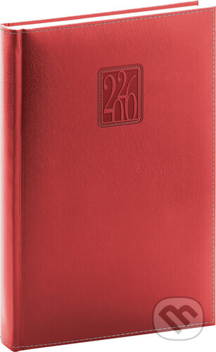 Denní diář 2026 Panama červený - Notique