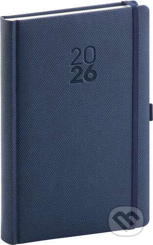 Denní diář 2026 Diamante modrý - Notique