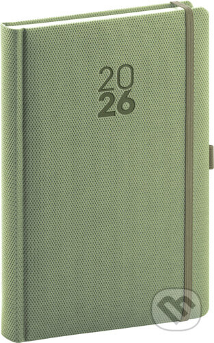 Denní diář 2026 Diamante olivový - Notique