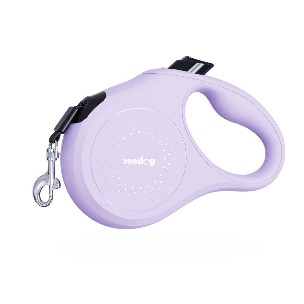 Reedog Senza Basic samonavíjecí vodítko M 25kg/ 5 m páska / pastelové fialové | Vodítka pro psy