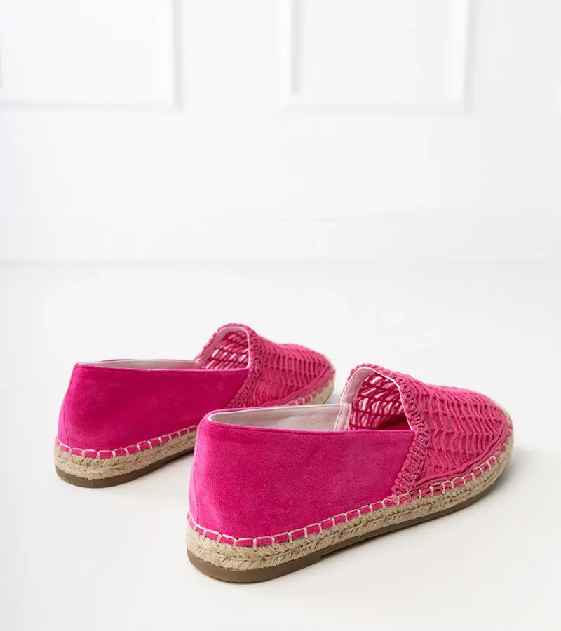 marka niezdefiniowana Green mesh pumps with beads Terikol