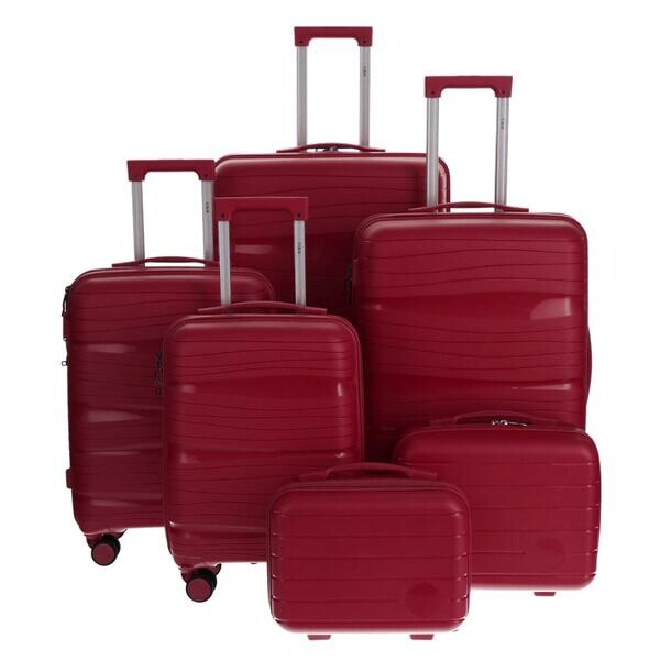 Cestovní kufr, bordó