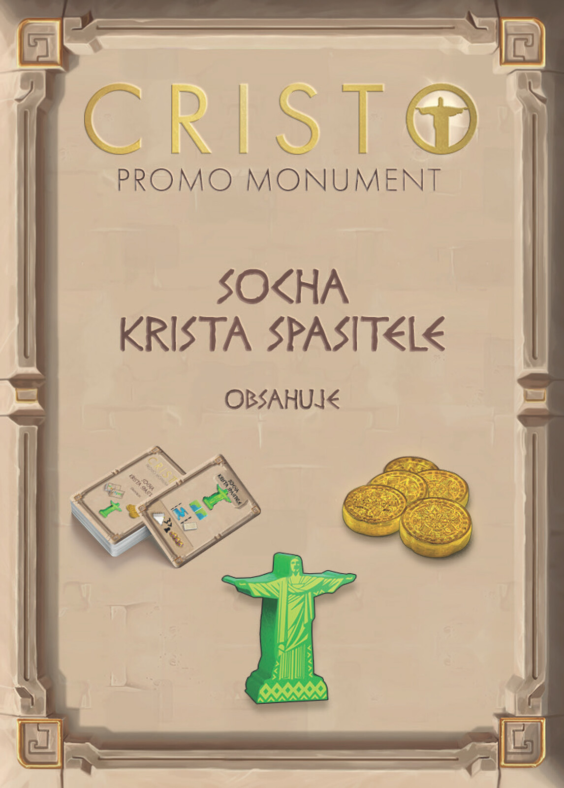 TLAMA games Monumenty věků: Socha Krista Spasitele promo