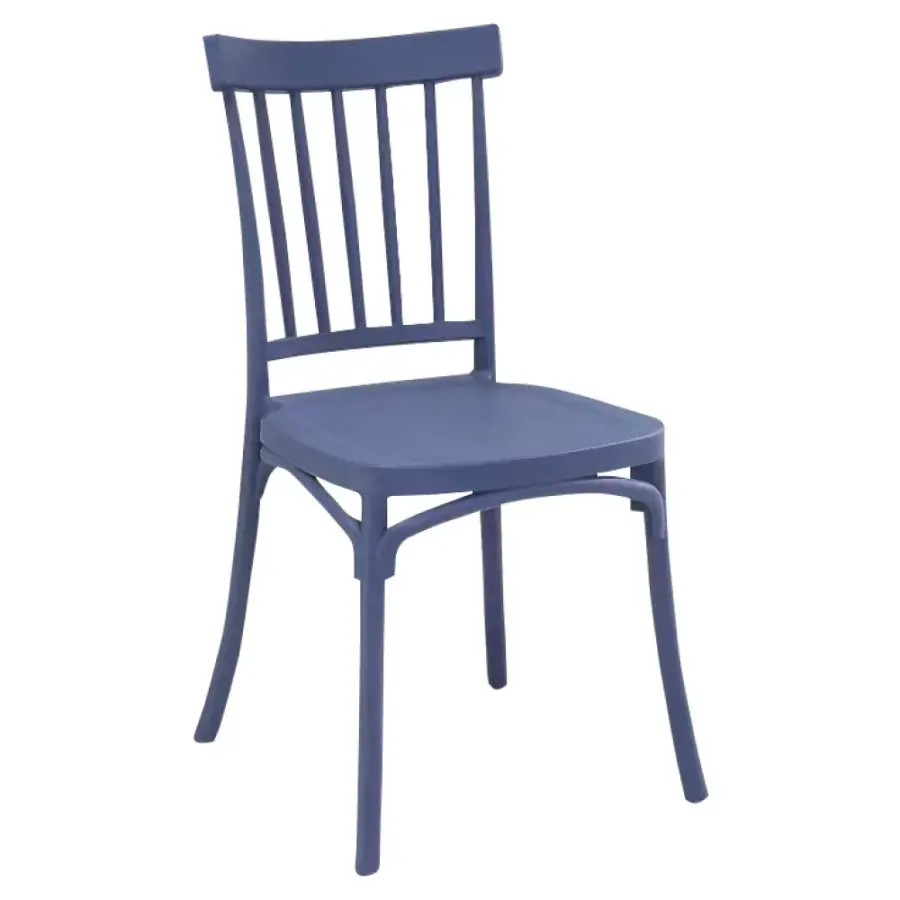 Tempo Kondela Stohovatelná židle SAZEN, modrá