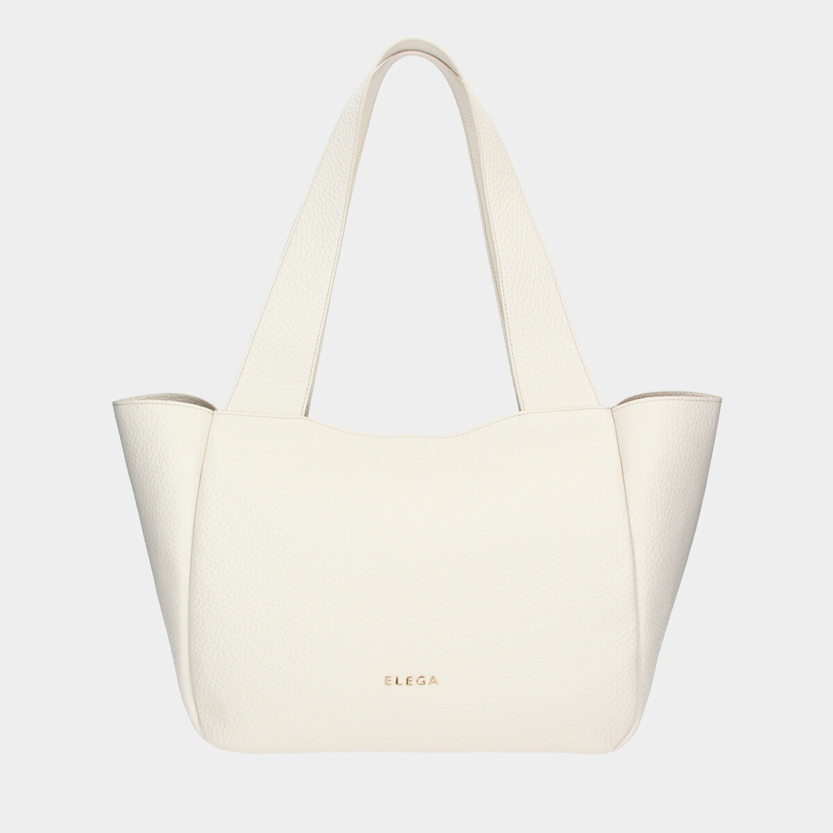 ELEGA Shopper Ivory offwhite/zlato