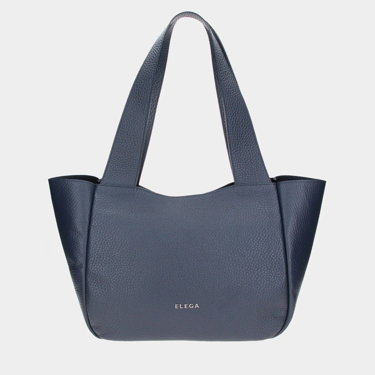 ELEGA Shopper Ivory modrá/stříbro