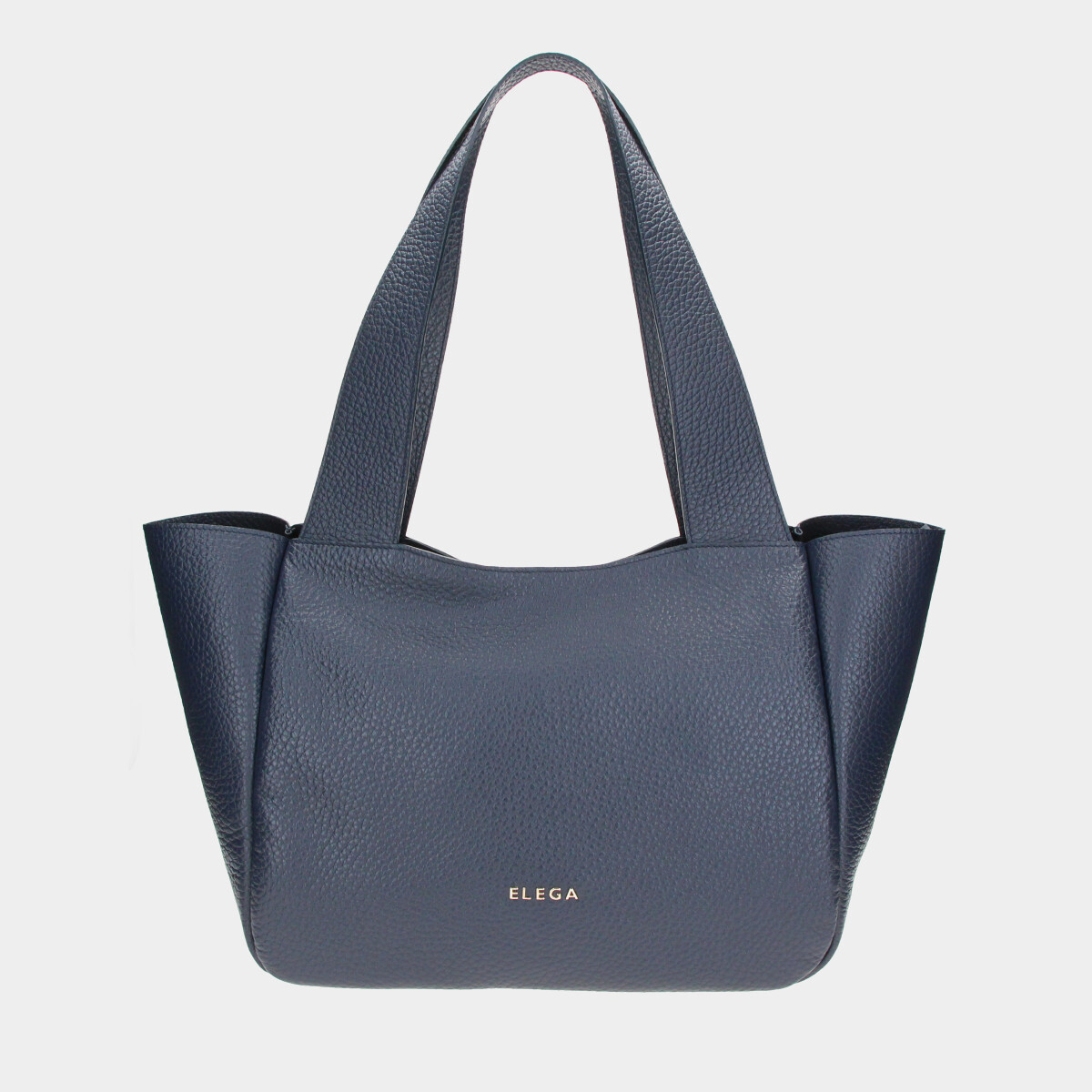 ELEGA Shopper Ivory modrá/zlato