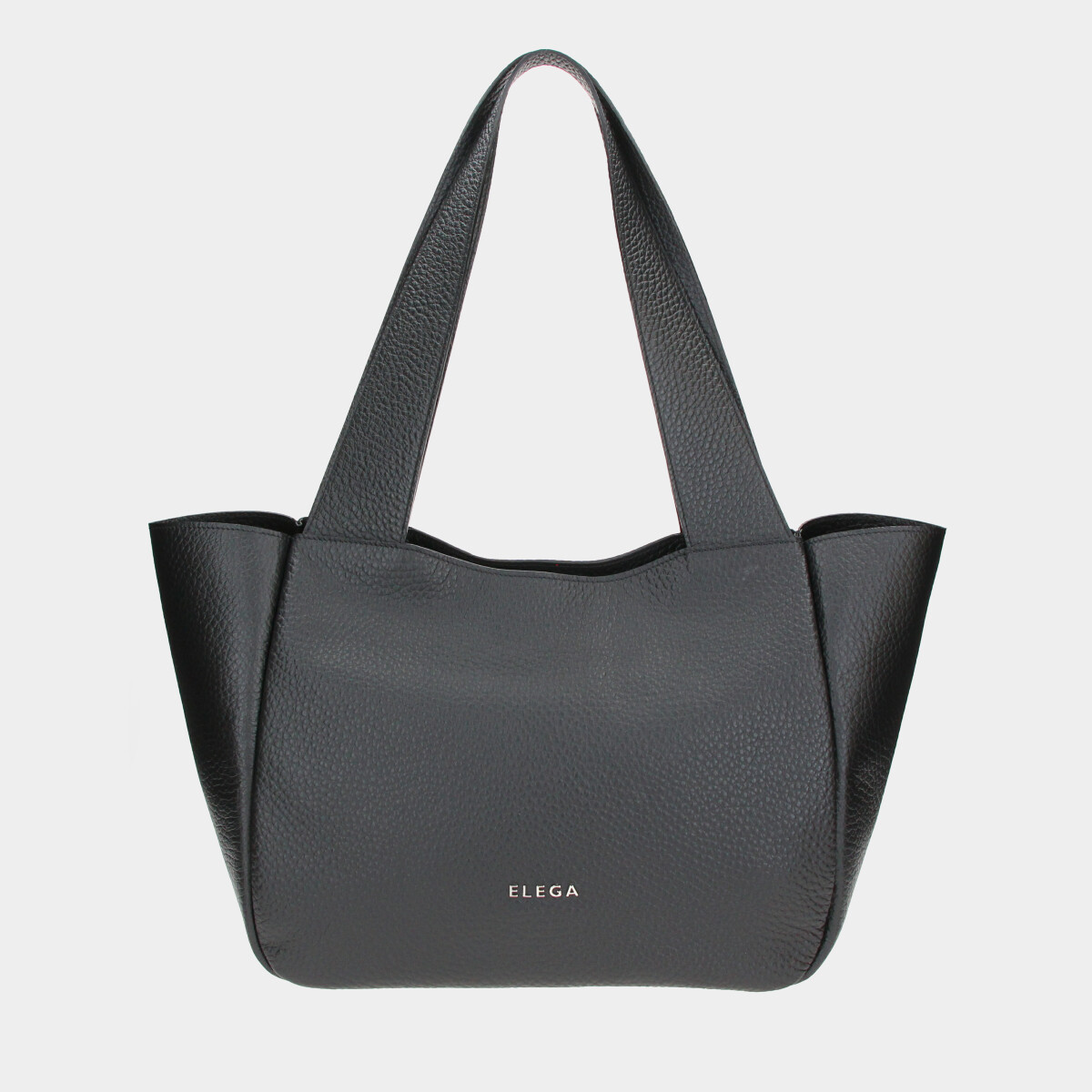 ELEGA Shopper Ivory černá/stříbro