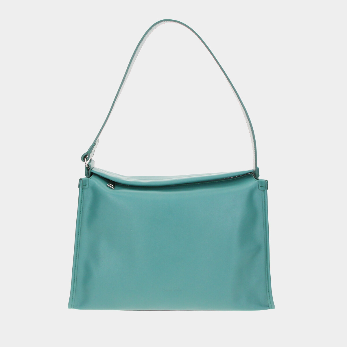 ELEGA Kabelka Victoria tyrkysová/stříbro