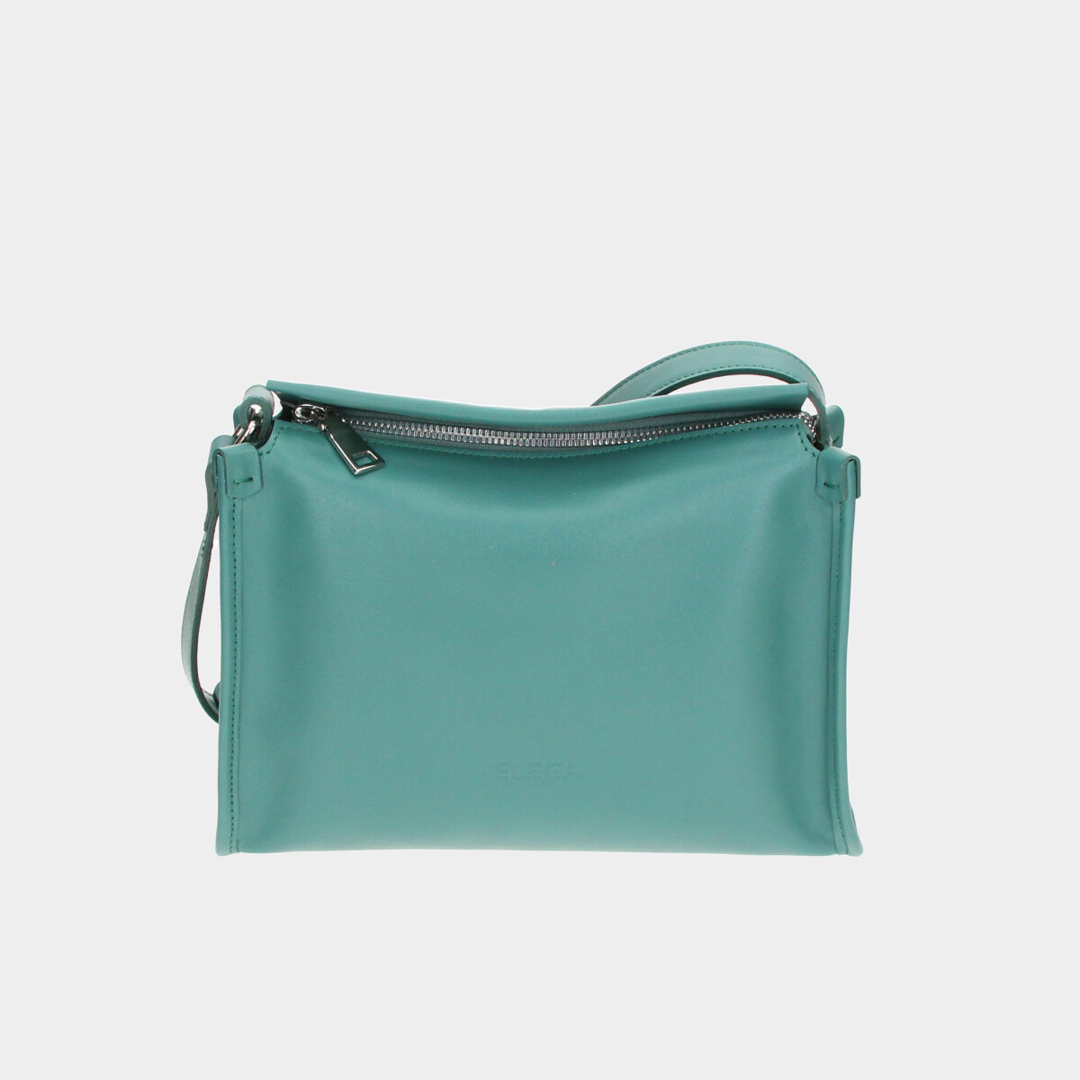 ELEGA Malá kabelka Victoria tyrkysová/stříbro