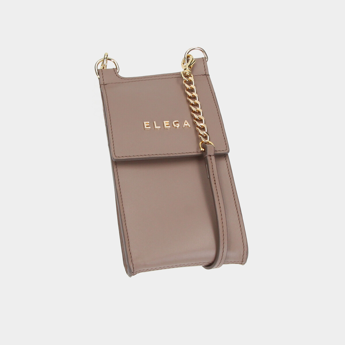 ELEGA Pouzdro na telefon Chainy taupe/zlato