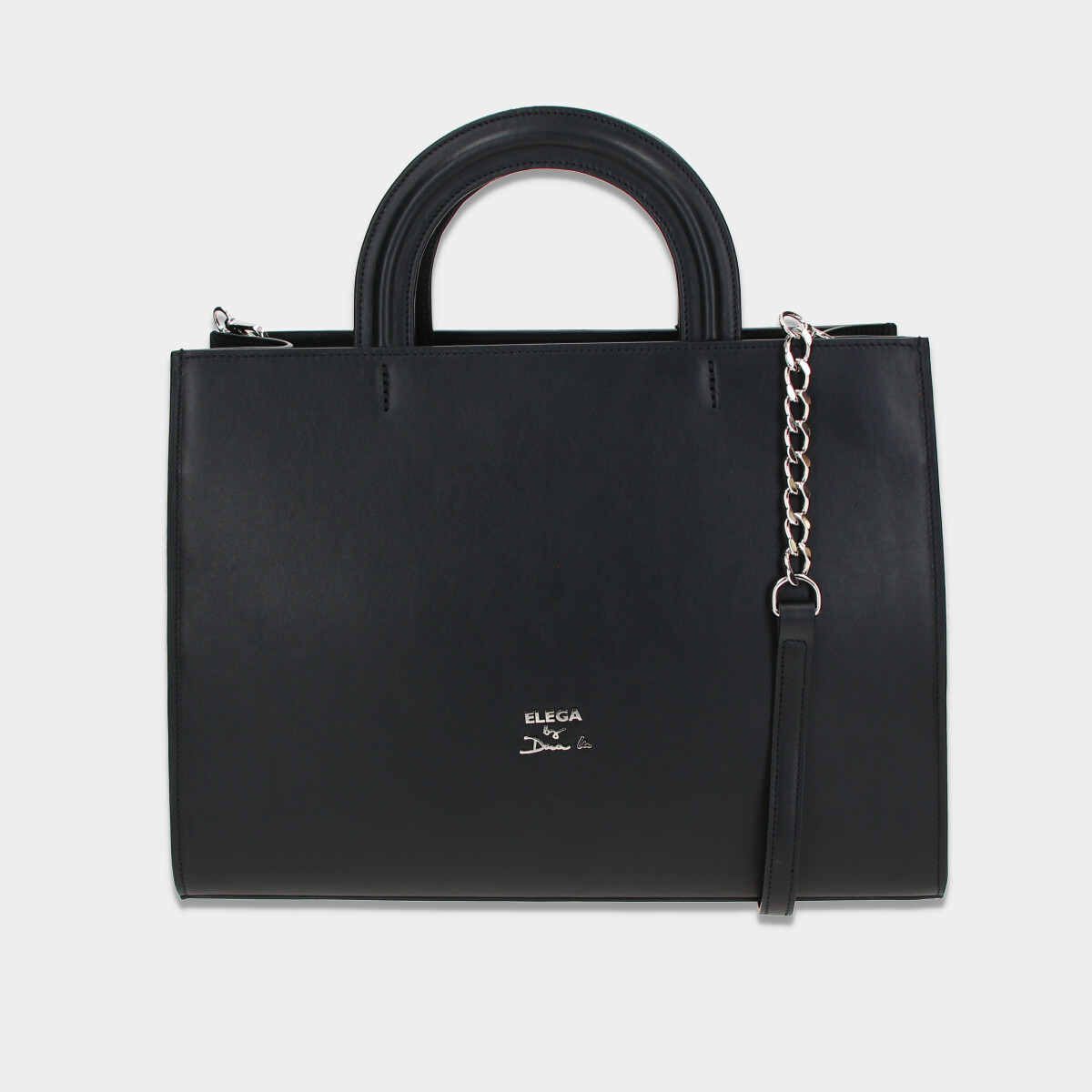 ELEGA by Dana M Velká shopper Seina černá/stříbro