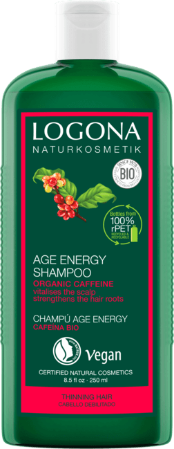 Logona Šampon Age energy s BIO kofeinem 250 ml