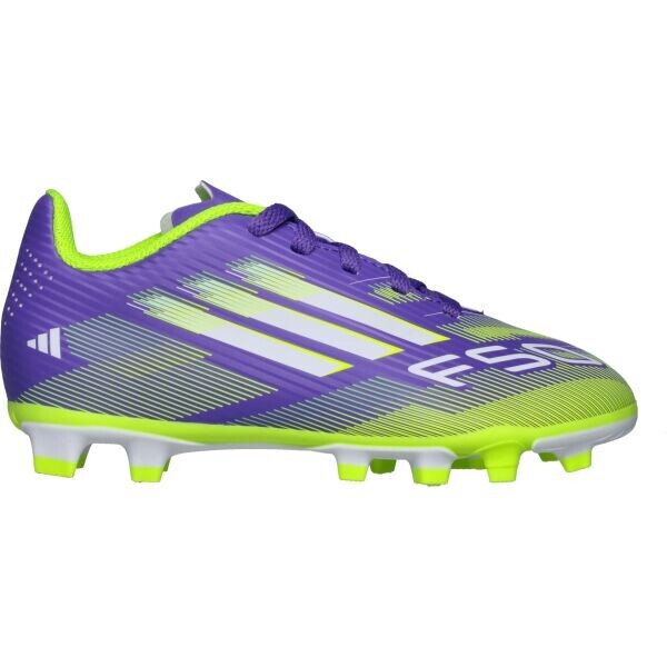 adidas F50 CLUB FG/MG J Dětské kopačky, fialová, velikost 38