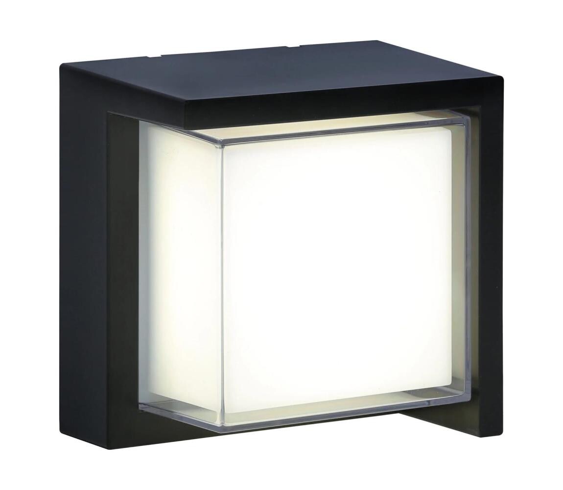 LED Venkovní nástěnné svítidlo ESSEN LED/12W/230V IP44 černá