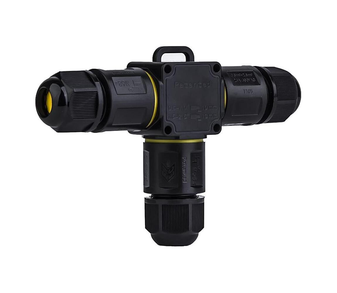 Propojovací T konektor IP68 450V