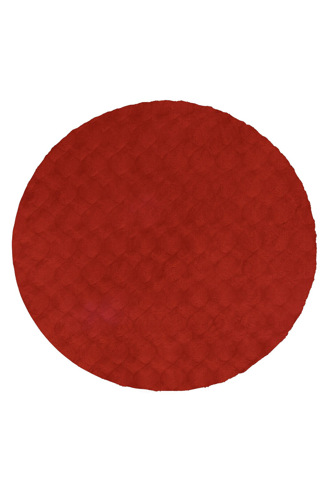 Kusový koberec Diamond Cut 800 Red kruh, 120x120, červená, ložnice, Obsession