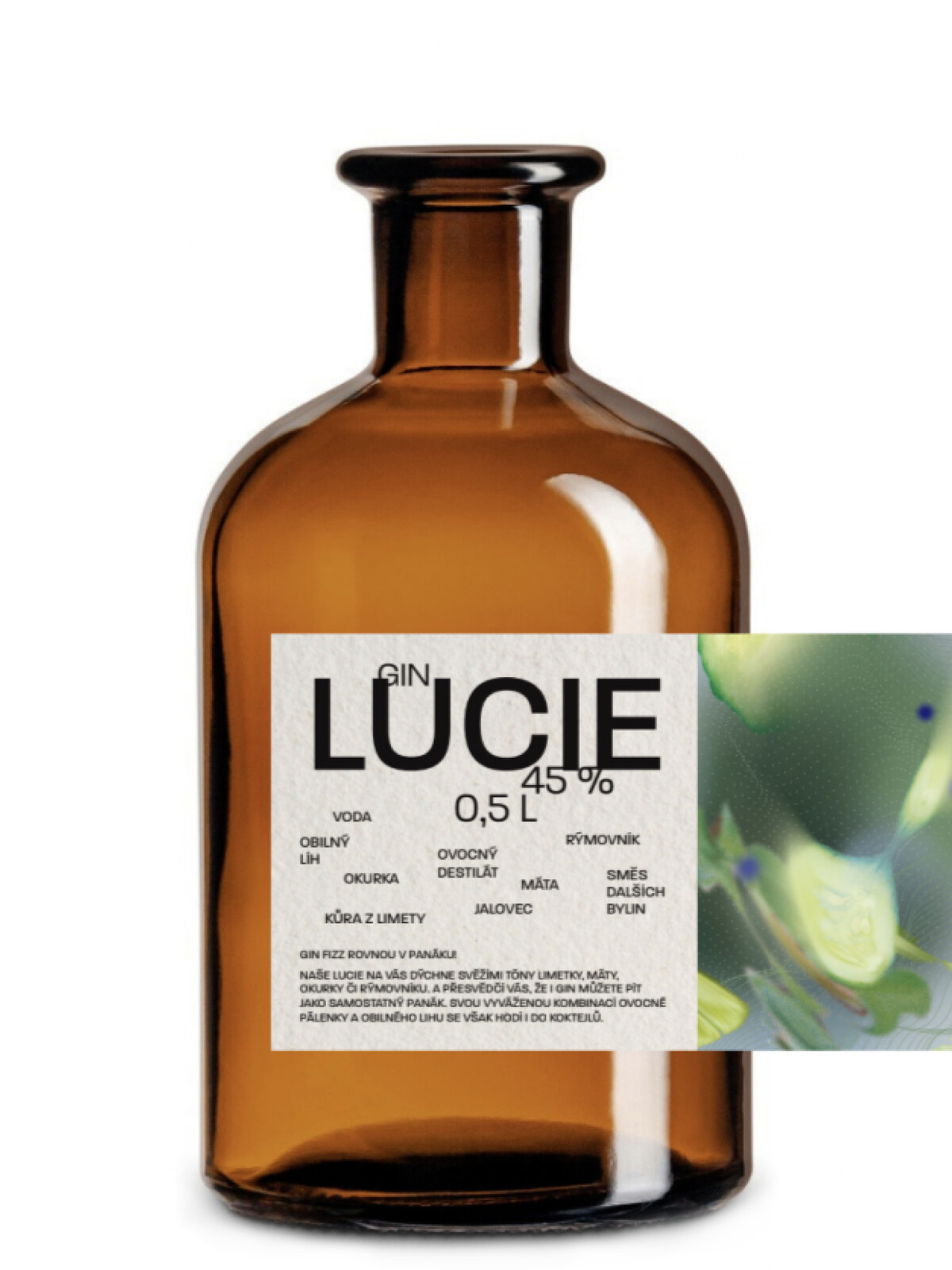 Šafránka Distillery Šafránka LUCIE Gin 45% 0,5l