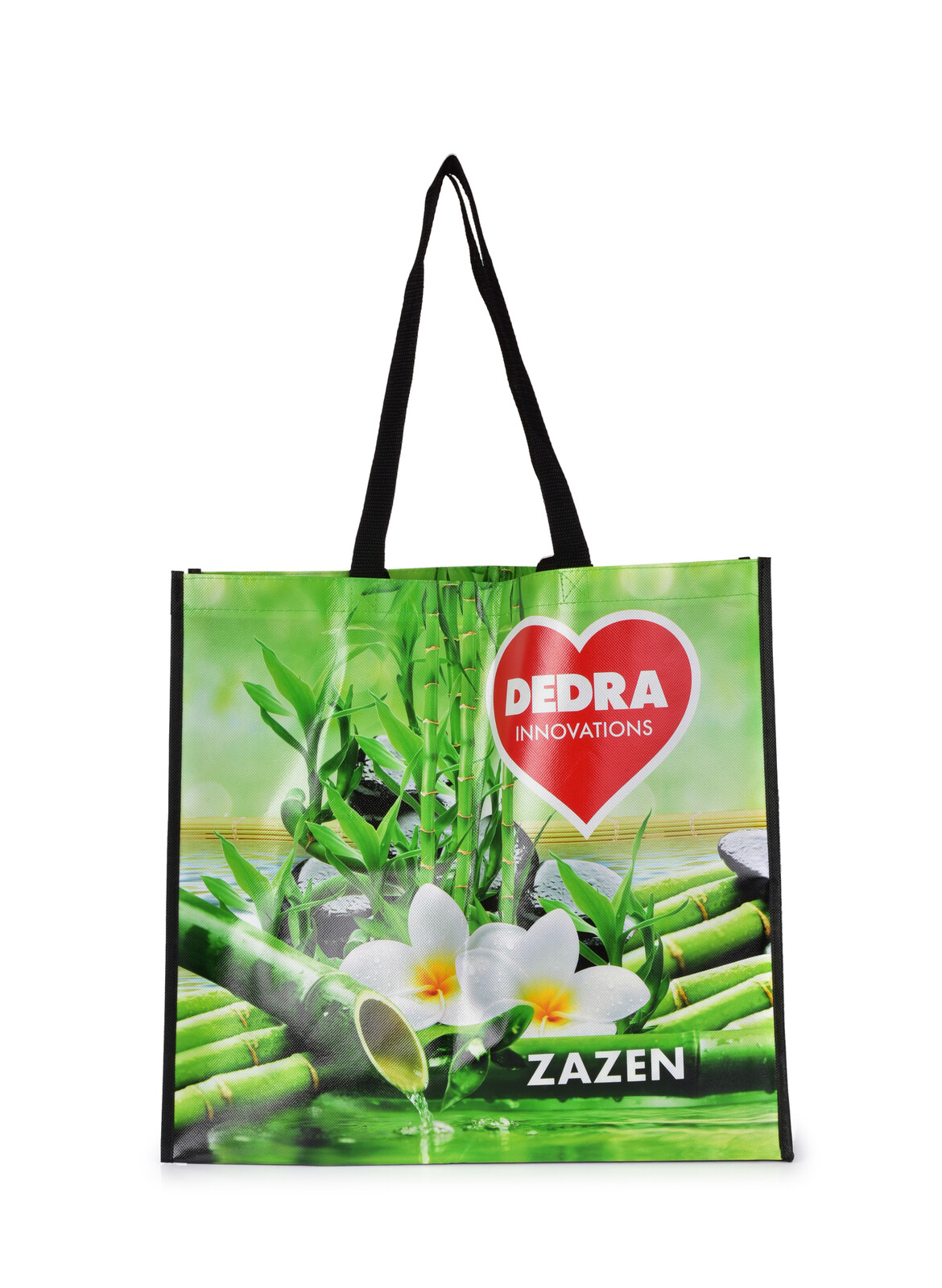 MEGATAŠKA | 30 L | Pevná laminovaná nákupní taška | se 4 pevnými uchy