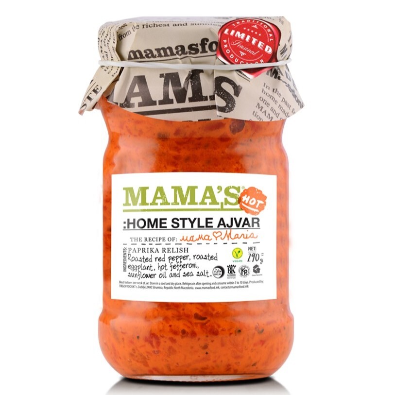 Mama's ajvar ostrý 290g