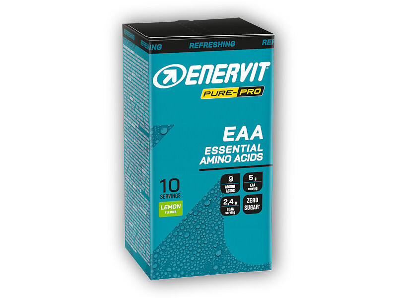 Enervit EAA esenciální aminokyseliny 10 x 10g Varianta: citron