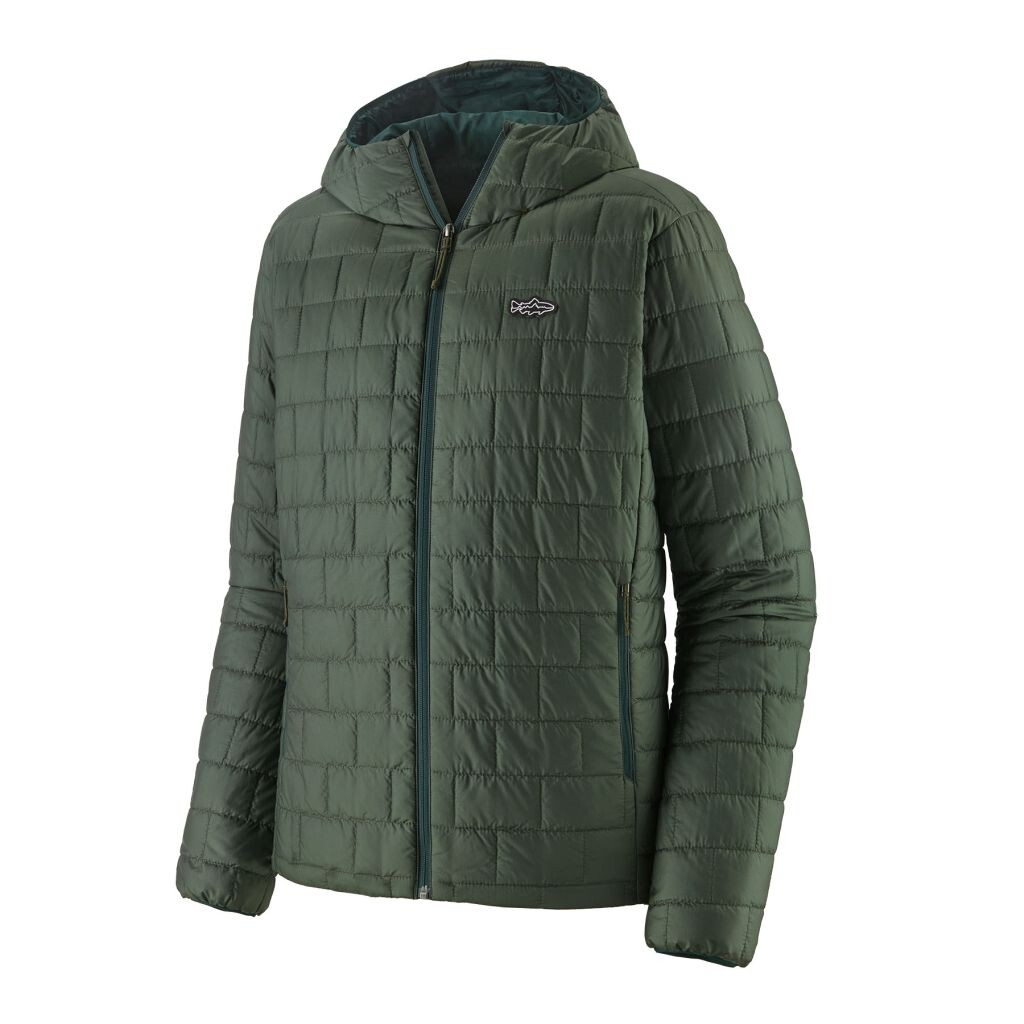 PATAGONIA M's Nano Puff Fitz Roy Trout Hoody, OLGG velikost: M