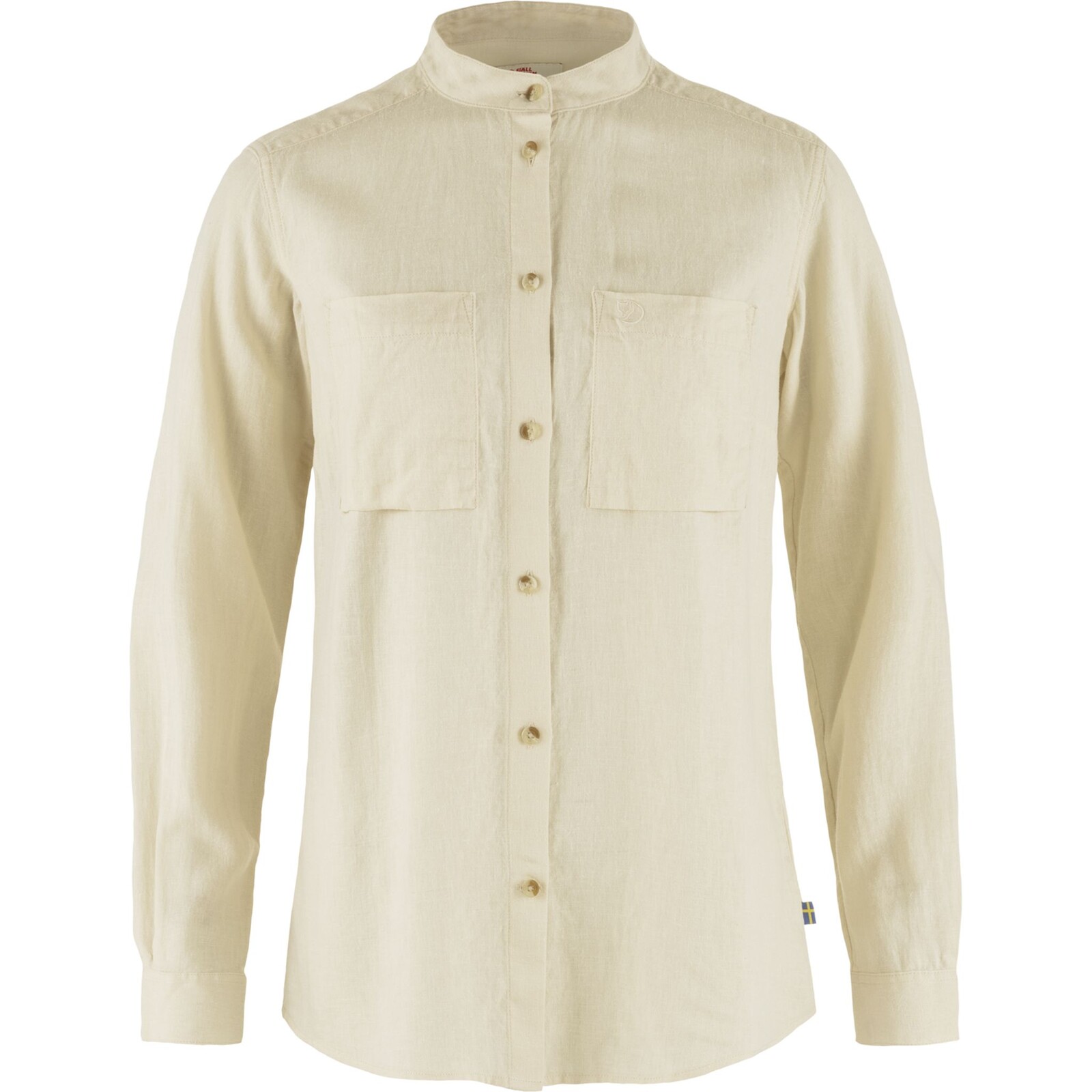 FJÄLLRÄVEN Övik Hemp Shirt LS W, Chalk White (vzorek) velikost: S