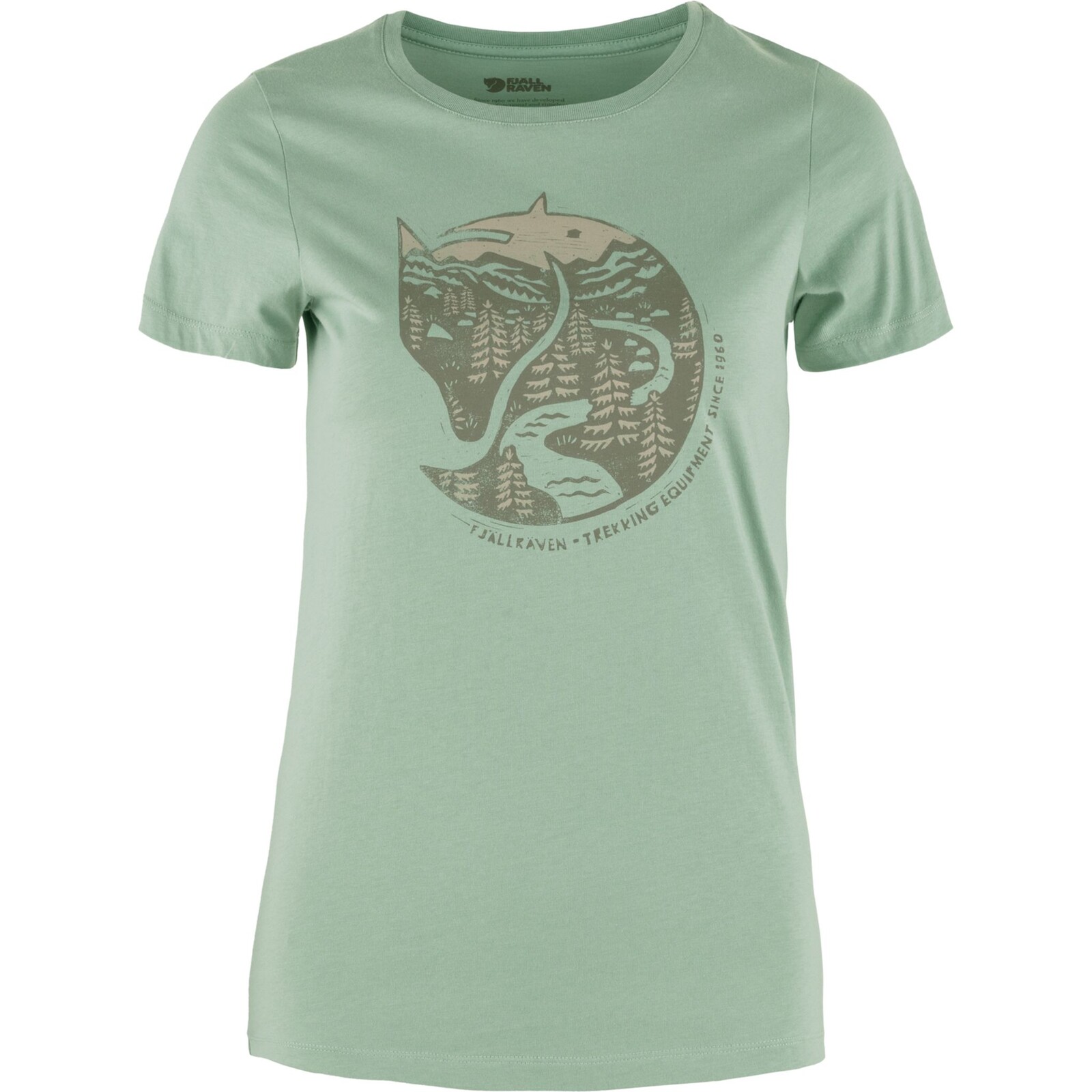 FJÄLLRÄVEN Arctic Fox T-shirt W, Misty Green (vzorek) velikost: S