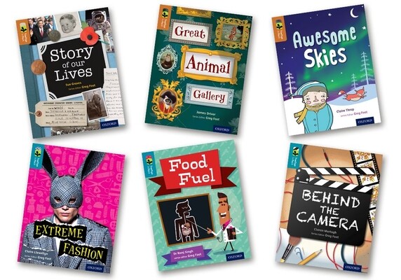 Oxford Reading Tree TreeTops inFact: Oxford Level 8/9: Pack of 6 -  (Throp Claire)(Multiple copy pack)
