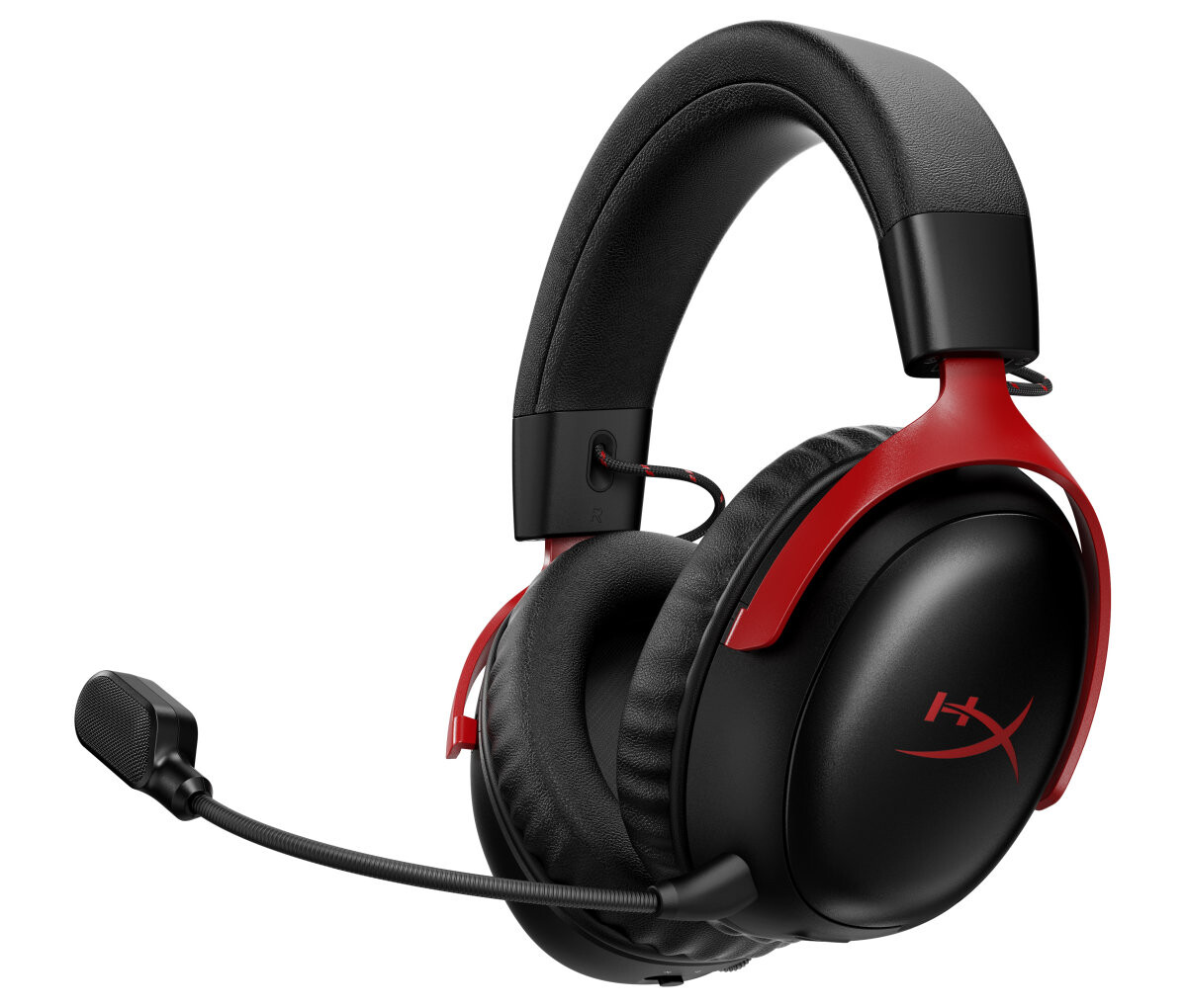 HyperX Cloud III S - Wireless Gaming Headset (Black-Red) (A59Z0AA)
