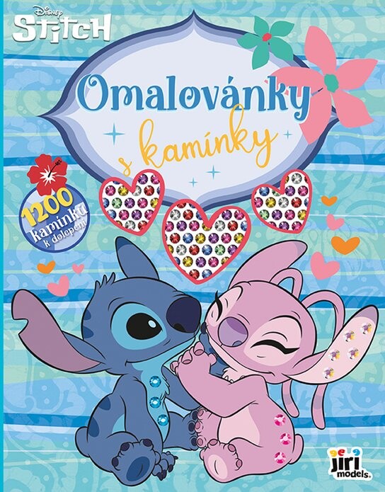 Omalovánky s kamínky Lilo & Stitch