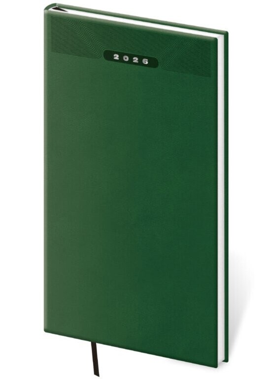 Kapesní diář 2026 Print Classic zelený