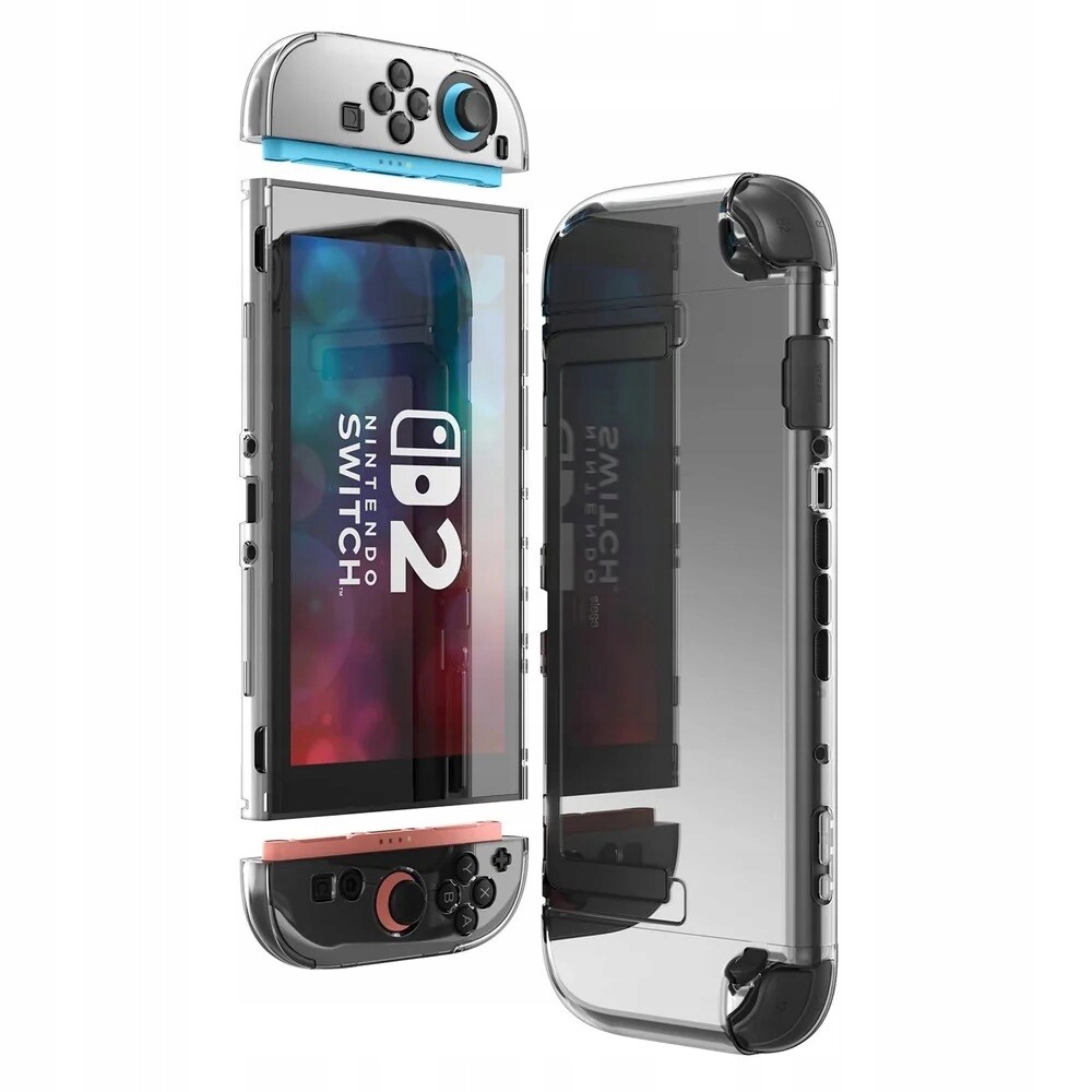 Nintendo Switch 2 Pouzdro Ochranné pouzdro Průhledné Elago Clear Case