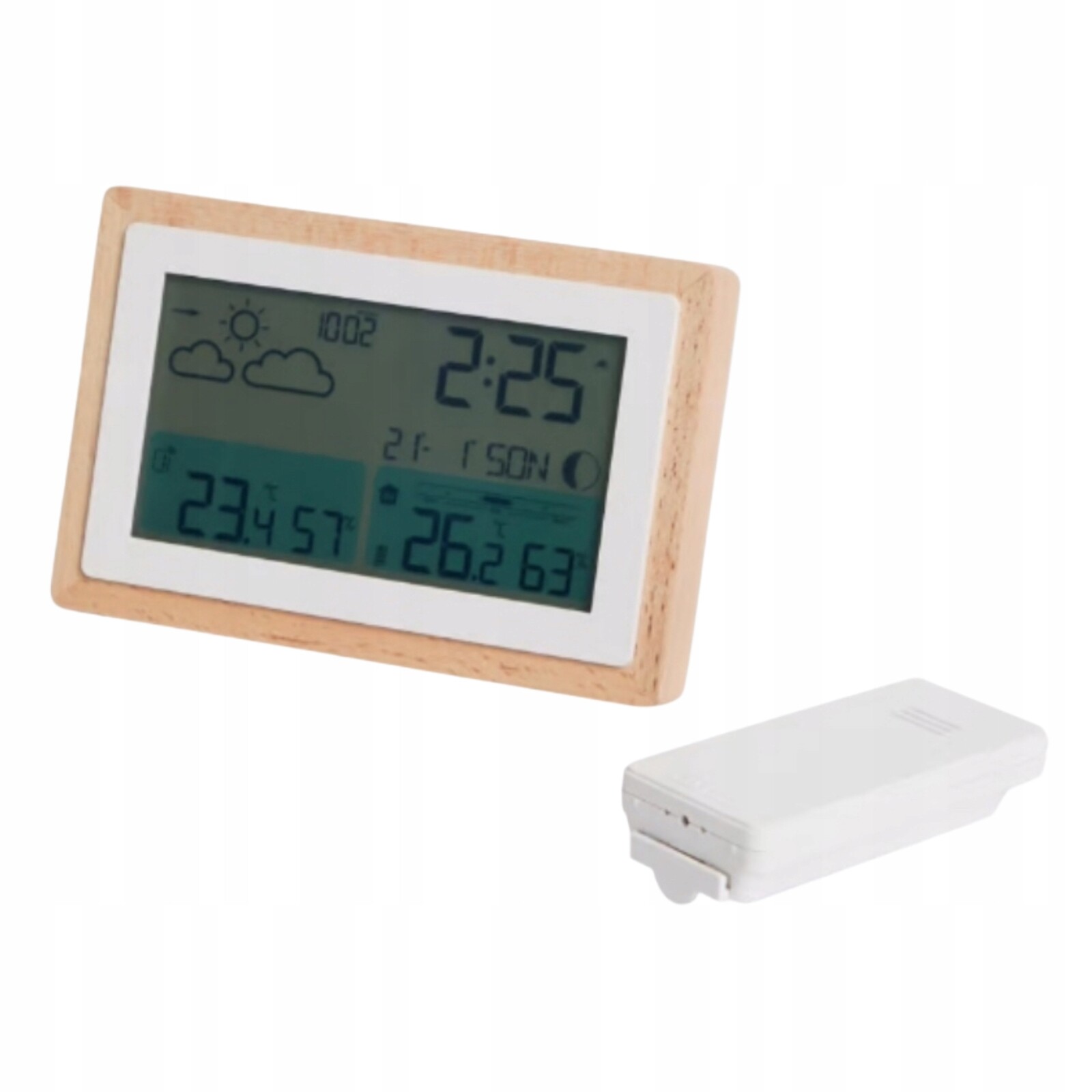 Domácí Meteorologická Stanice Termomretr Barometr Vysoká Kvalita