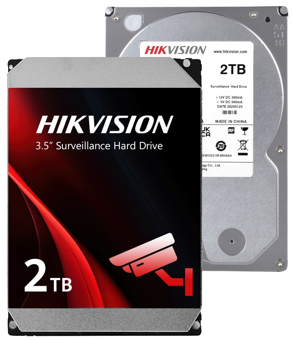 Pevný disk Hdd 2TB pro 24/7 provoz Hikvision Surveillance Drive