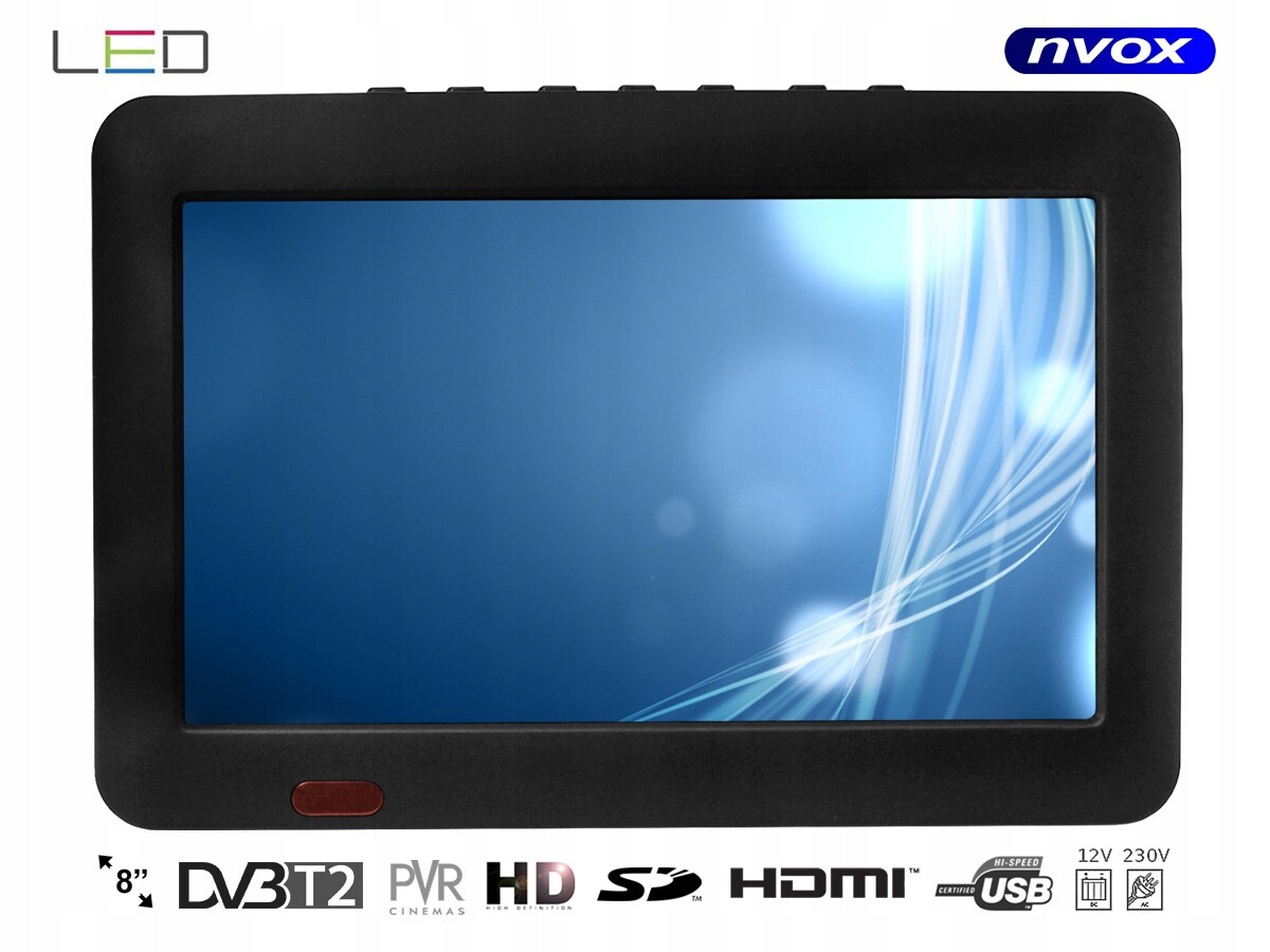 LCD televize DVB8T 8