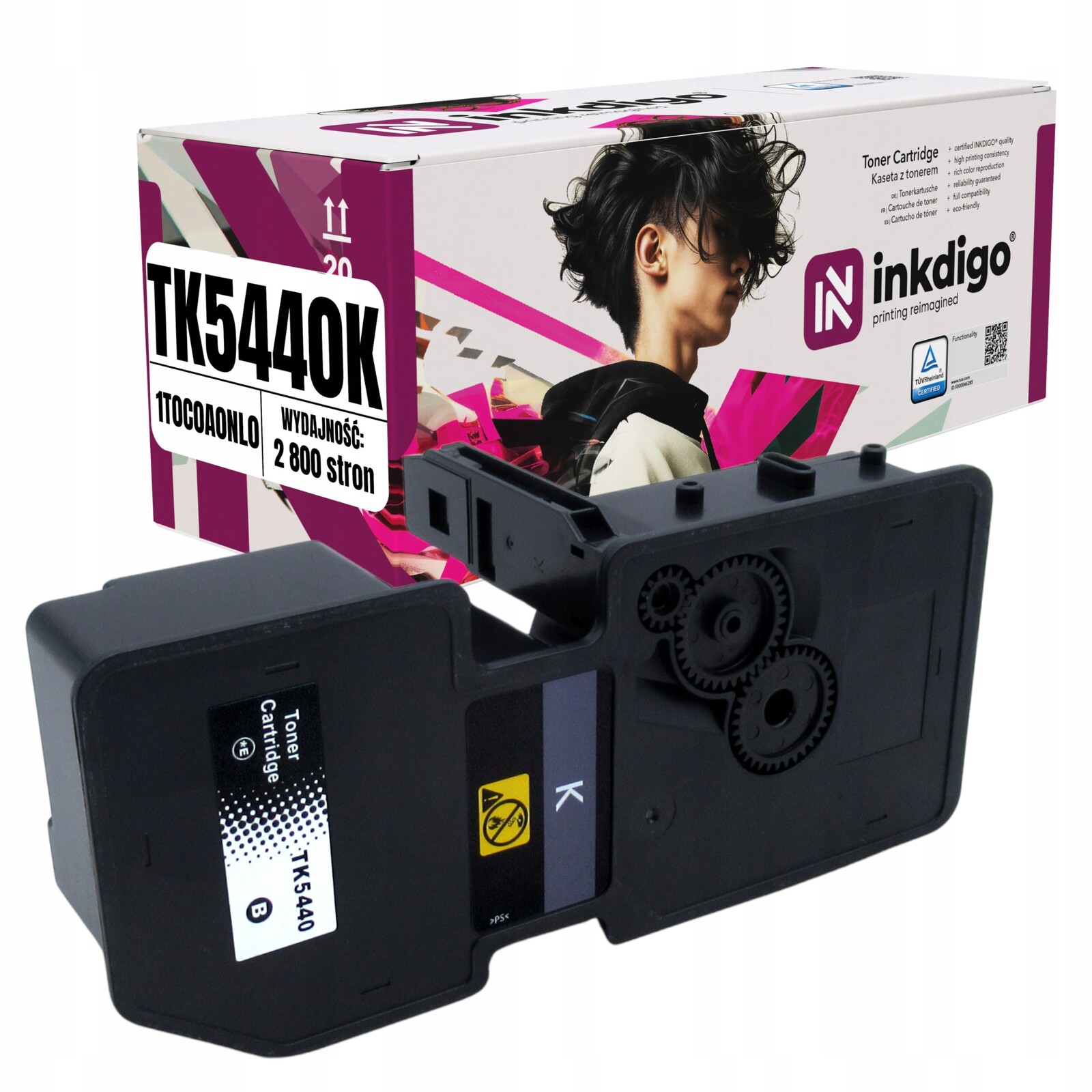 Náhradní toner pro Kyocera Ecosys Ma 2100 Pa 2100 kompatibilní s TK5440K