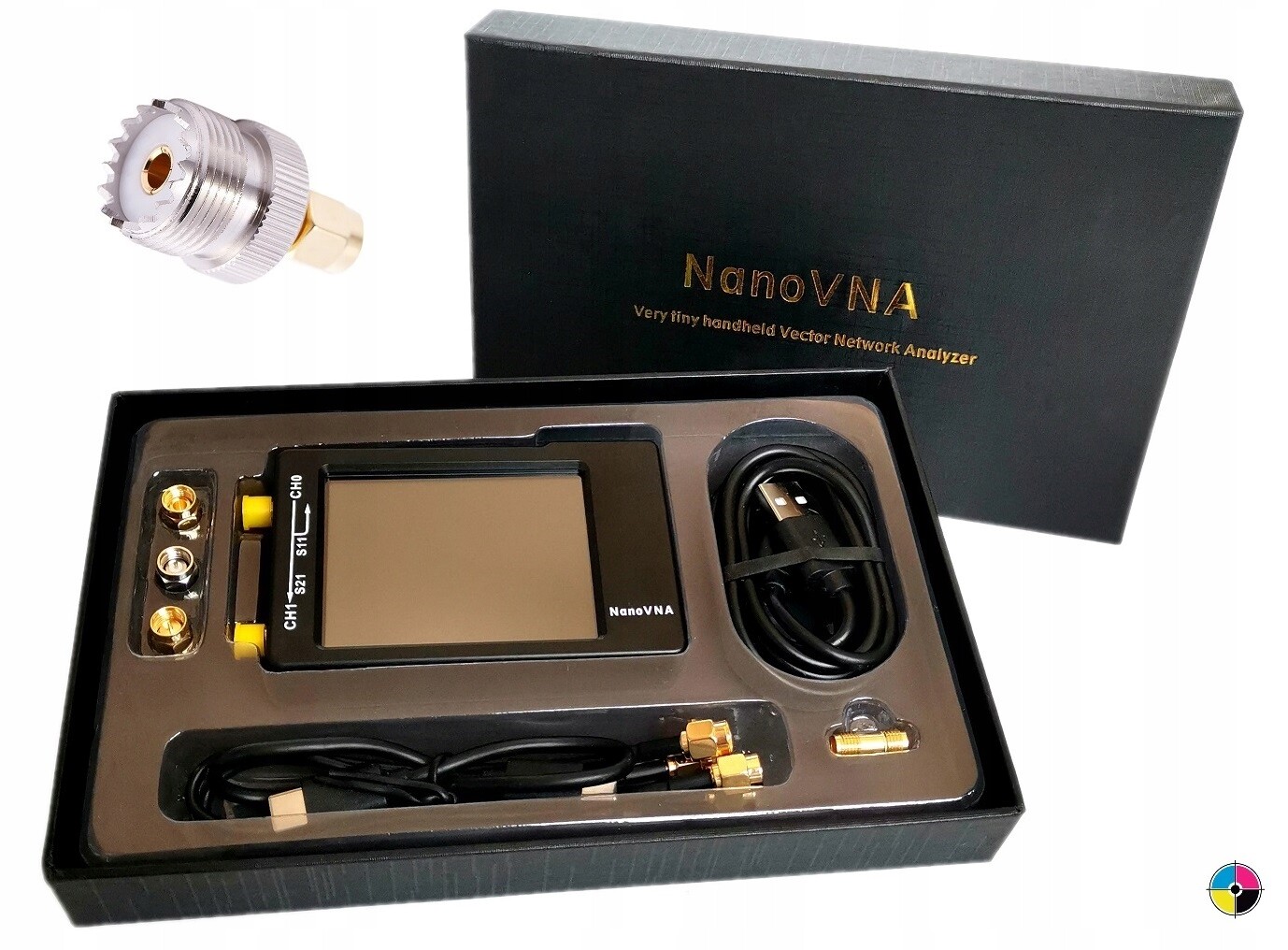 Analyzátor Swr NanoVna-H 10KHz-1.5GHz