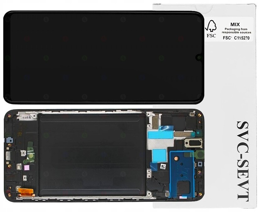 Displej Pro Samsung Galaxy A70 A705 A705F Originální LCD Displej Rámeček